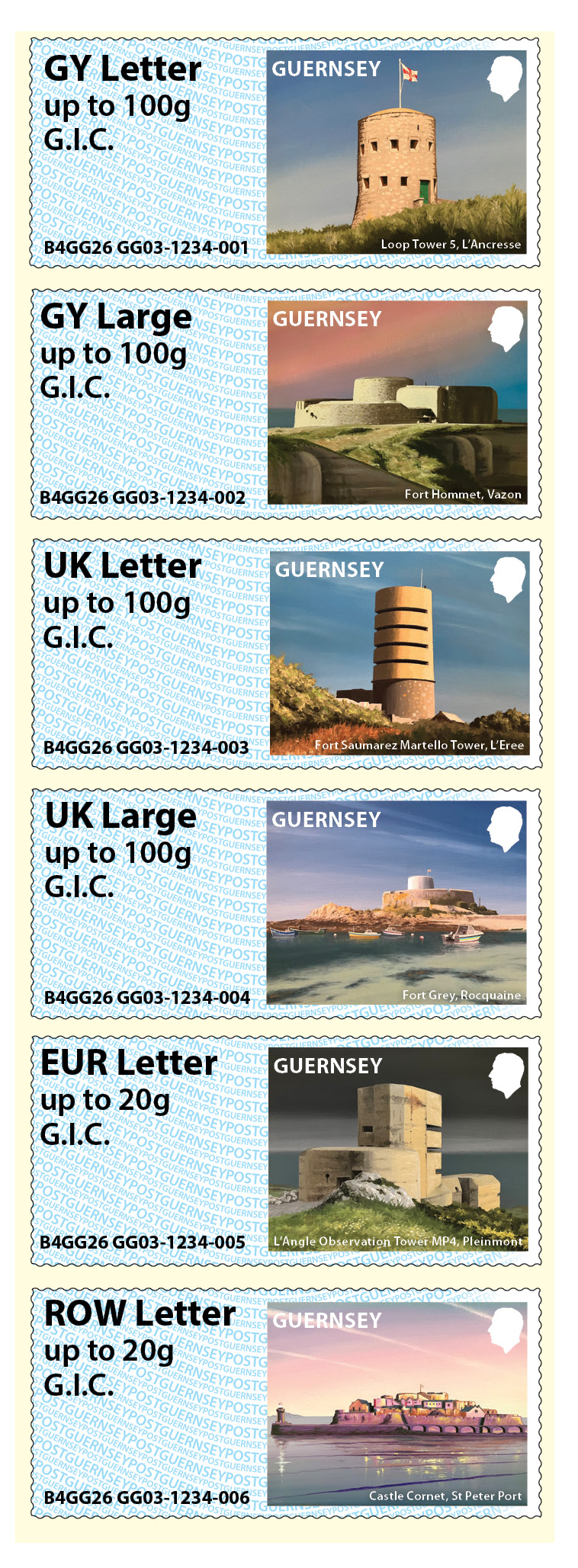 GG03 Series Collectors Strip GIC